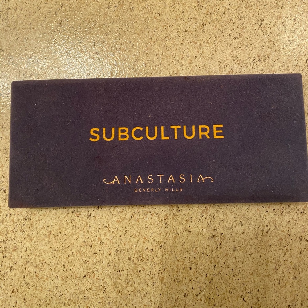 Anastasia Subculture Palette. Like new